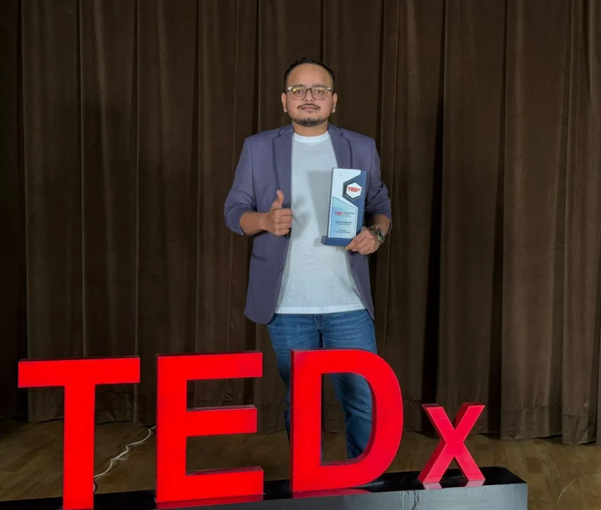 Harsh, TEDx speaker and founder of Skin Business Accelerator